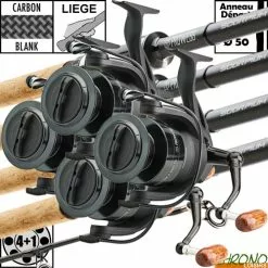 Ensemble Prowess Scorpium Full Cork 50mm 12' 3lbs X 8004 (les 4)