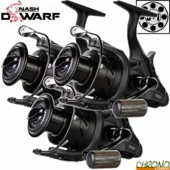 Nash Tackle Moulinet Nash Débrayable Dwarf 6000 (les 3)