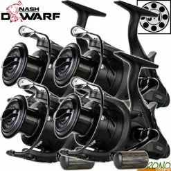 Nash Tackle Moulinet Nash Débrayable Dwarf 6000 (les 4)