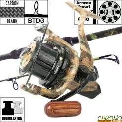 Ensemble Carp Design Slim Fighter Evo Camo 12' 3.5lbs GK9000