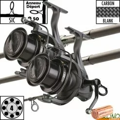 Ensemble Prowess Insedia 50mm 12' 3.5lbs 8004 FD (les 2)