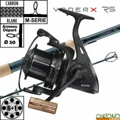 Ensemble Sonik VaderX 50mm 12' 3.5lbs Full Cork PRO 10000