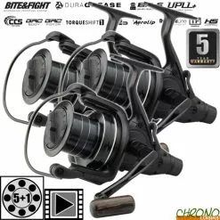 Moulinet Prologic Débrayable Fulcrum XD 7000 BF (les 3)