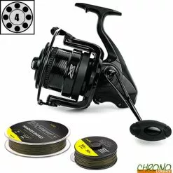 Moulinet Avid Carp XR Spod Marker + Tresse Marker + Shock