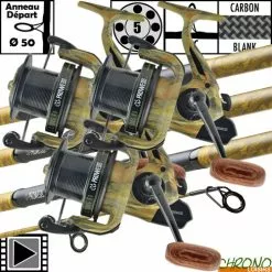 Ensemble Prowess Nightfall Camou 50mm 12' 3.5lbs 7005 FD (les 3)