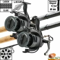 Ensemble Prowess Scorpium Full Cork 50mm 12' 3lbs X 8004 (les 2)