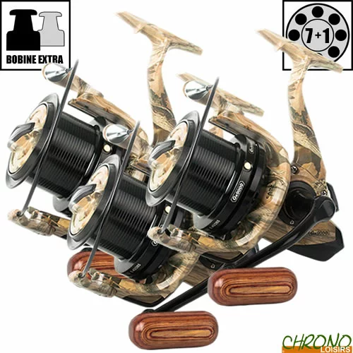 Moulinet Carp Design GK9000 Camou (les 3)