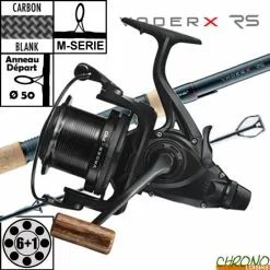 Ensemble Sonik VaderX 50mm 12' 3.5lbs Full Cork Pro FRS 10000