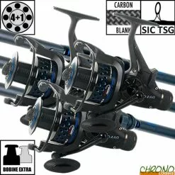 Ensemble Carp Design Start Fighter 12' 3lbs DA60 (les 3)