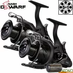 Nash Tackle Moulinet Nash Débrayable Dwarf 6000 (les 2)