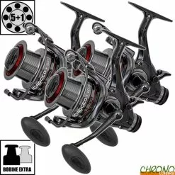 Moulinet Carp Zoom Débrayable Scirocco 6000BBC (les 3)