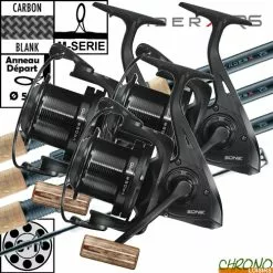 Ensemble Sonik VaderX 50mm 12' 3.5lbs Full Cork PRO 10000 (les 3)