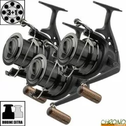 Moulinet Okuma Custom Black CB-80 (les 3)