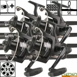 Ensemble Daiwa D'Carp 12' 3lbs 5000 BU (les 4)