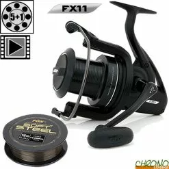 Moulinet Fox New FX11 + Soft Steel Adaptive Camou 0.35mm