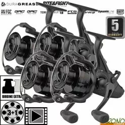 Moulinet Prologic Débrayable C-Series 6000 BF (les 4)