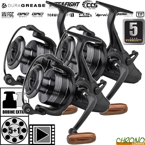 Moulinet Prologic Débrayable Avenger 6000 BF (les 3)