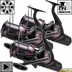 Moulinet Daiwa Whisker 45 SCW QD OT (les 3)
