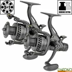 Moulinet Carp Zoom Débrayable Black Ghost 6000 BBC (les 2)