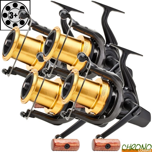 Moulinet Daiwa Crosscast Carp 45 SCW Gold (les 4)