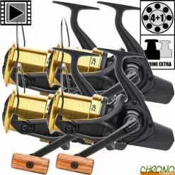 Moulinet Daiwa Emblem Carp 45 SCW Gold (les 4)