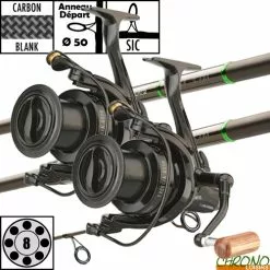 Ensemble Prowess Excelia 50mm 12' 3.5lbs 6008 FD (les 2)