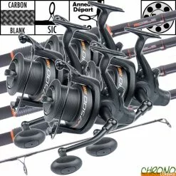 Ensemble Rogue 50mm 12' 3.5lbs 7500FS (les 4)